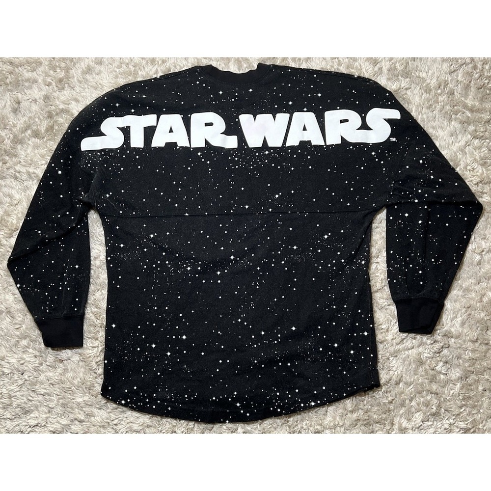 Star Wars Shirt Adult Size Small Disney Parks Spirit Jersey Galaxy Print